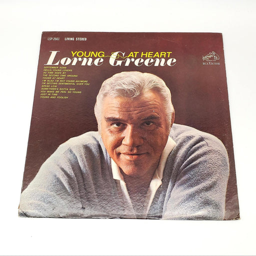 Lorne Greene Young At Heart LP Record RCA Victor 1963 LSP- 2661 Copy 1 1