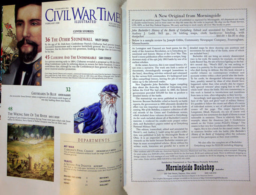 Civil War Times Magazine February 1998 Vol 36 No 7 Pat Cleburne, Stand in West 2