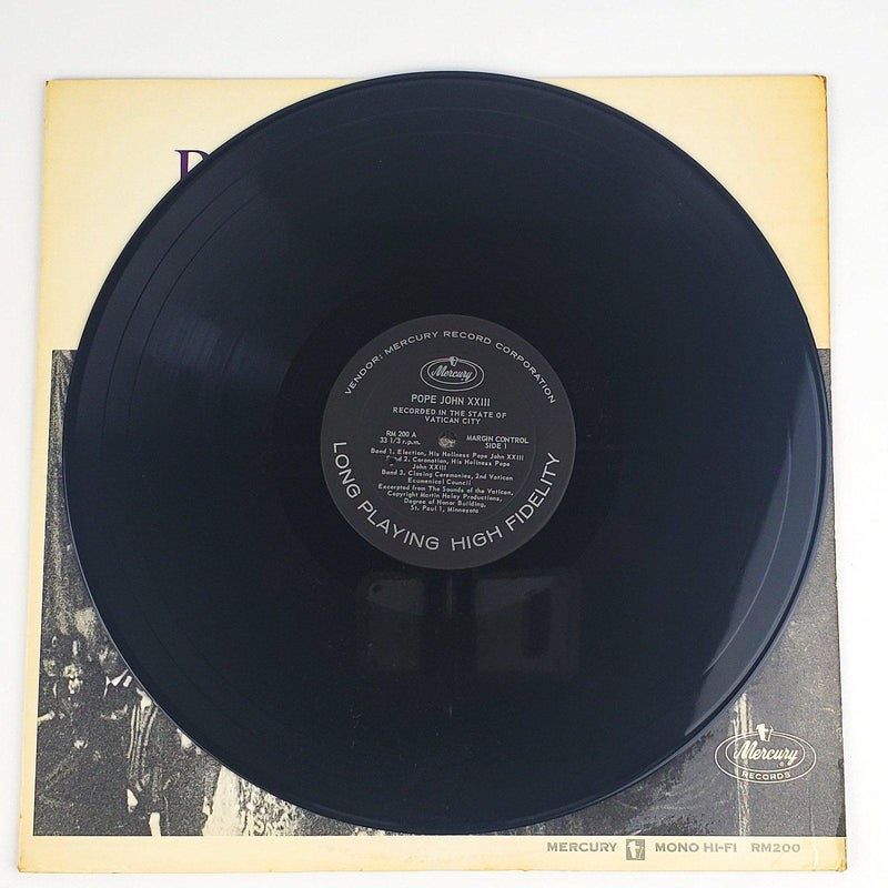 Pope John XXII Pope John XXII Record 33 RPM LP RM200 Mercury Records 1963 3