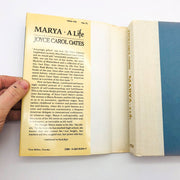 Joyce Carol Oates Book Marya A Life Hardcover 1986 1st Trade Edition Women 6