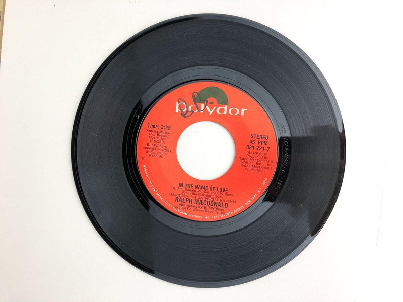 Ralph MacDonald 45 RPM Record 7" Single In the Name of Love / Play Pen 1984 2
