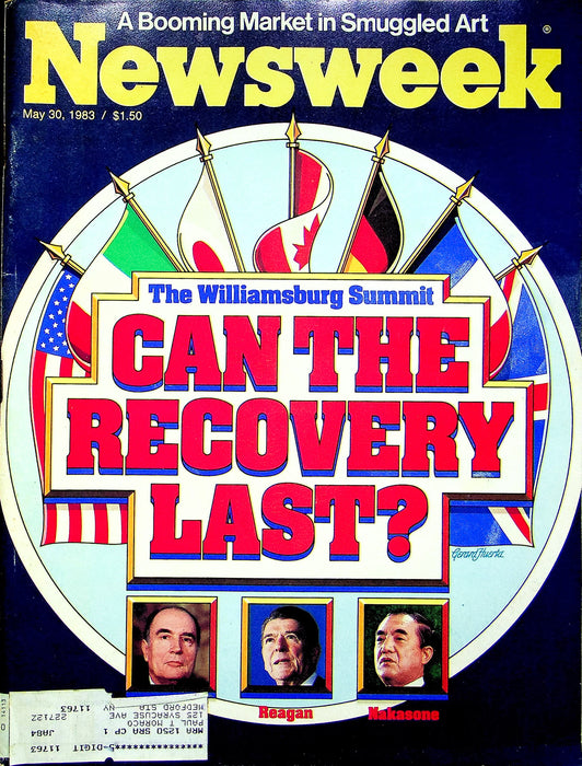 Newsweek Magazine May 30 1983 World Economic Summit Reagan Smuggled Art Treasure