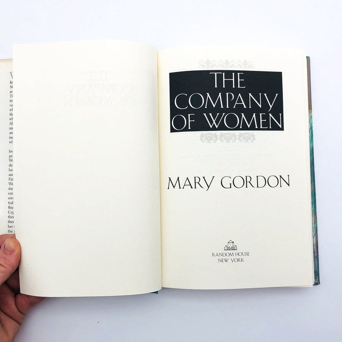 The Company of Women Hardcover Mary Gordon 1981 Friendship Priest 8