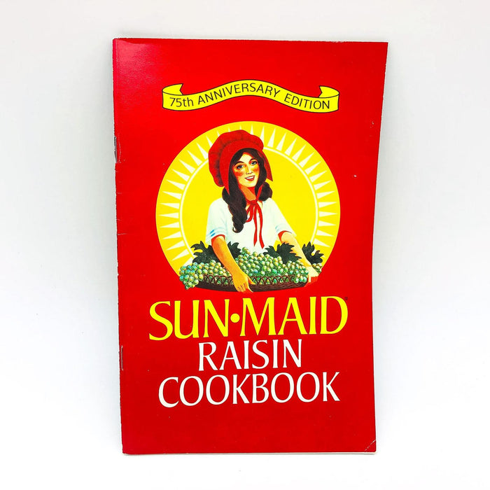 Sun Maid Raisin Cookbook Paperback Sun Maid 1987 75th Anniversary Recipes Baking 1