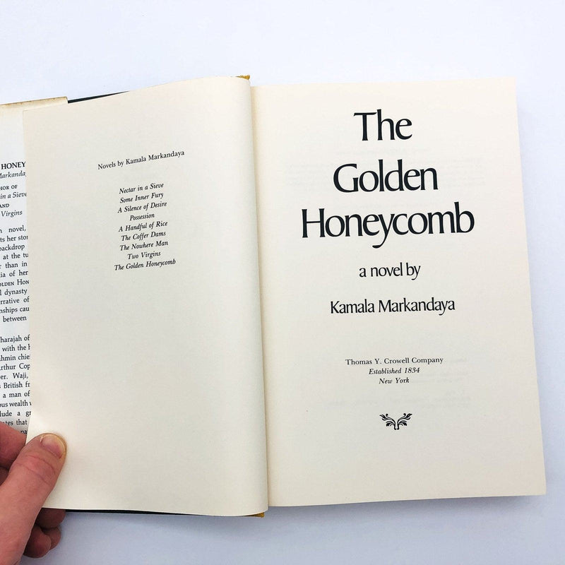 The Golden Honeycomb Hardcover Kamala Markandaya 1977 1st Edition India Royalty 9