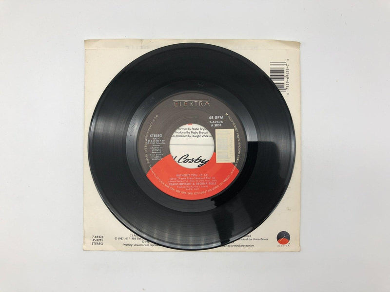Peabo Bryson Without You Record 45 RPM Single 7-69426 Columbia 1987 Picture 4