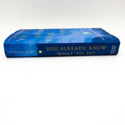You Already Know What To Do Hardcover Sharon Franquemont 1999 Intuition Problems 3