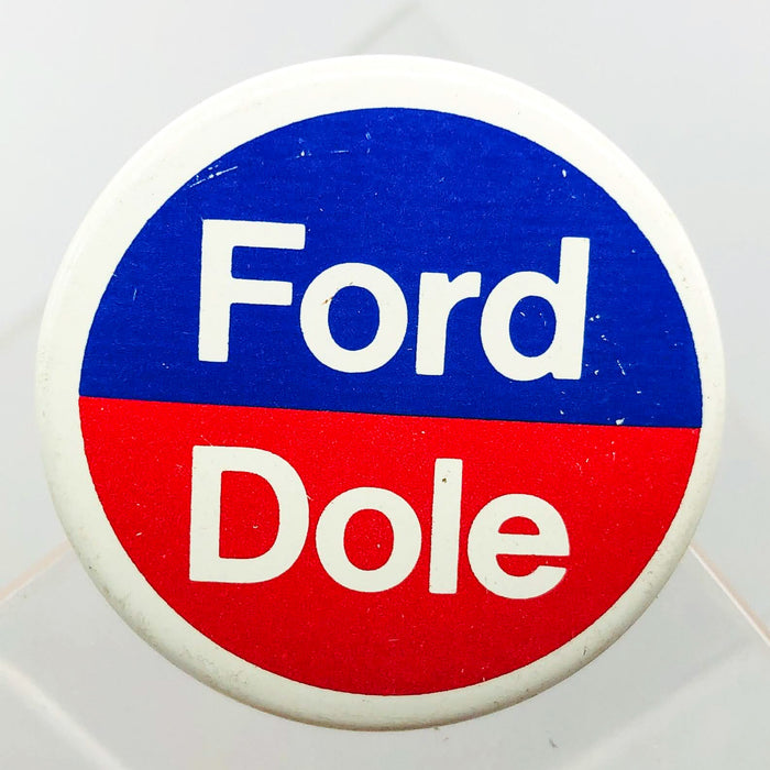 Ford Dole Button Pin 1.25" Gerald Bob Political Campaign President Committee 8