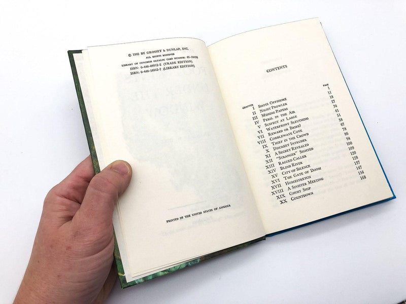 Hardy Boys Footprints Under the Window No 12 Franklin W. Dixon 1965 Grosset 7