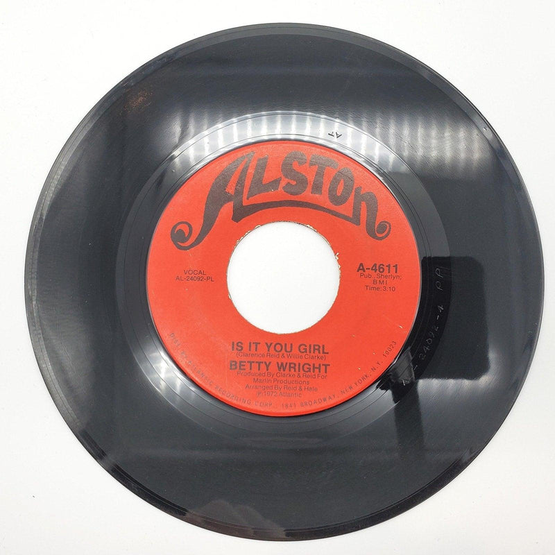 Betty Wright Is It You Girl 45 RPM Single Record Alston Records 1972 A-4611 Cpy1 1