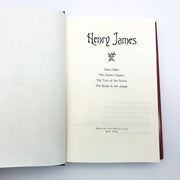 Daisy Miller Hardcover Henry James 1996 Aspen Papers Heroine Spunk Book Club 7