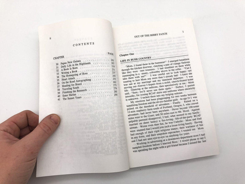 Out of the Berry Patch Rosalie M. Donais Self Published Missionary New Guinea 9