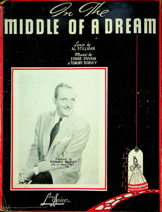 Middle Of A Dream Sheet Music Einar Swan Tommy Dorsey Piano Vocal 1939 WW2 Song 1