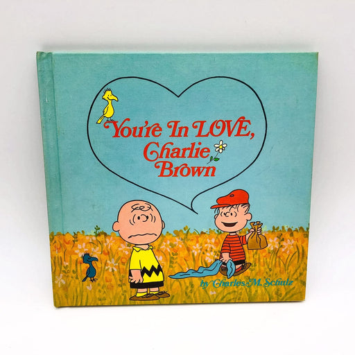 You're In Love Charlie Brown Hardcover Charles Schulz 1968 1st Edition No Jacket 1