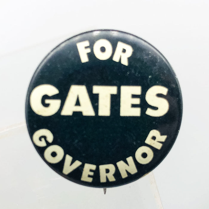 Ralph Gates For Governor Button .75" Indiana Political Campaign Lithographers 6