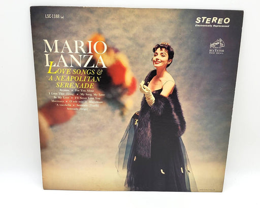 Mario Lanza Love Songs & A Neapolitan Serenade 33 RPM LP Record RCA 1962 1