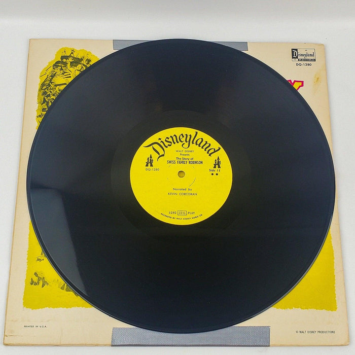 Kevin Corcoran Swiss Family Robinson Record 33 RPM LP DQ-1280 Disneyland 1963 4