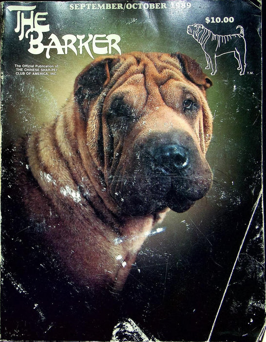 The Barker Magazine Sept Oct 1989 Shar-Pei Dog Purina Puppy Cho Dysplasia News