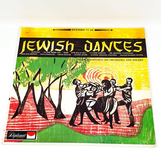 George Schwartz & His Orchestra Jewish Dances Record 33 RPM LP FS 300 Diplomat 1