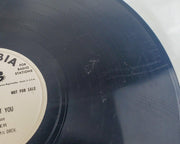 Toni Harper I'll Never Forget You / Silly 78 Single Record Columbia 1953 Promo 3