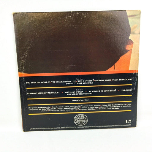 Kenny Rogers Kenny Record 33 RPM LP LWAK-979 United Artists 1979 Gatefold 2