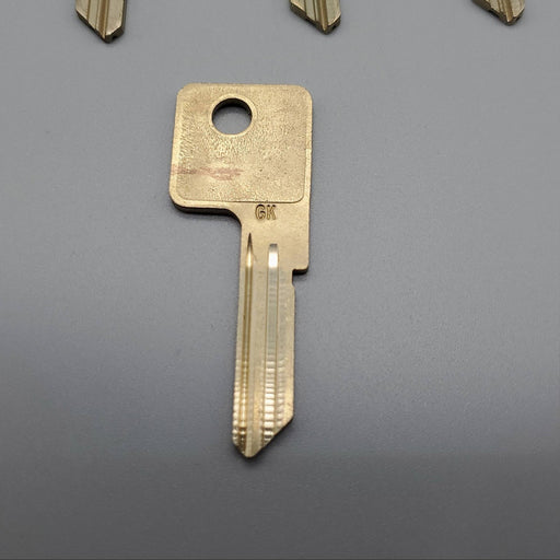 5x Yale EN8 Key Blanks GK Keyway Nickel Silver 5 Pin NOS 2