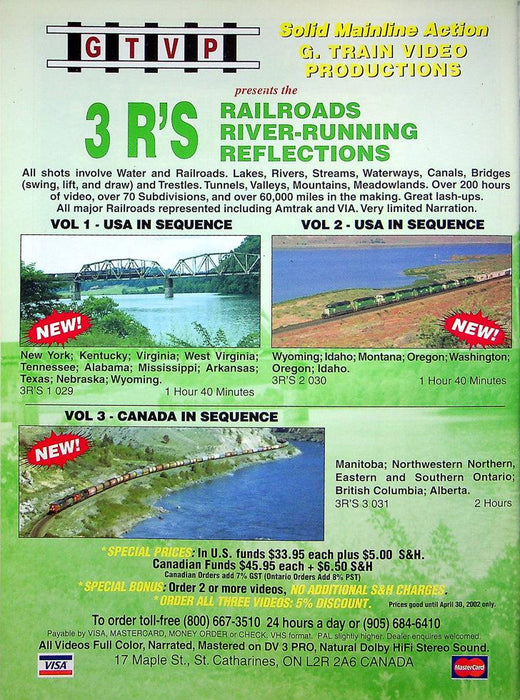 Railfan & Railroad Magazine March 2002 Vol 21 No 3 Powder River Basin