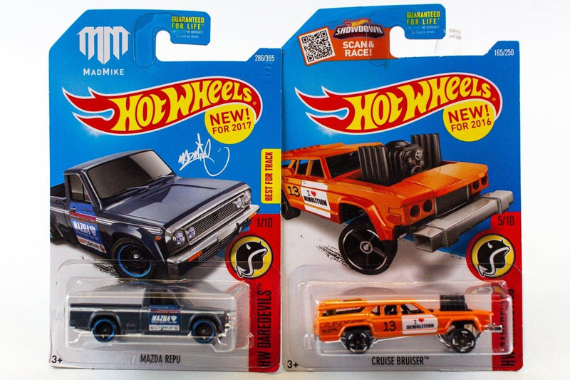Hot Wheels Daredevils '16-'18 Bruiser Piledriver & More - Lot Of 7 New Diecast 4