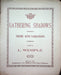 Gathering Shadows Theme With Variations Vintage Sheet Music 1911 Piano Song 1