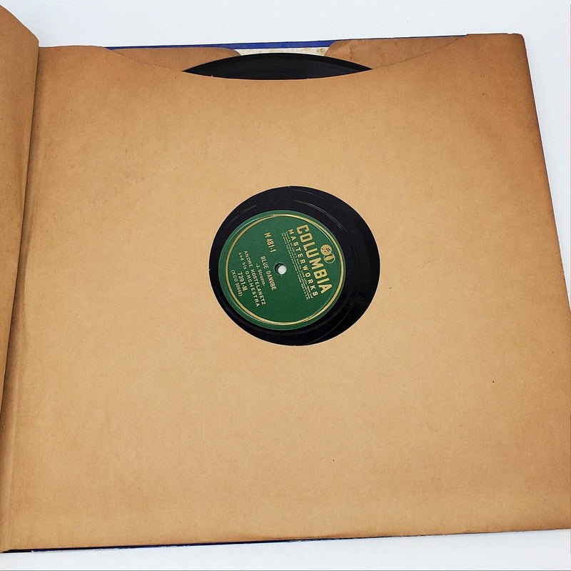 Music Of Johann Strauss 3x 12" Shellac Records Columbia Masterworks 1941 M-481 6