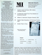 Military Images Magazine 2009 Vol 30 # 5 Confederate Images Serrano Collection 2