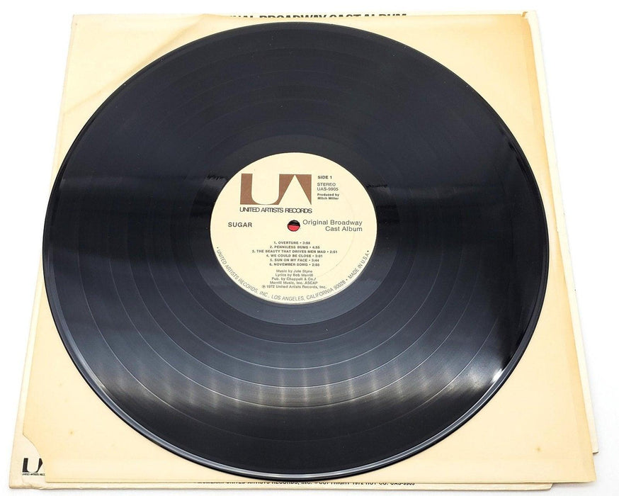 Robert Morse Sugar Original Broadway Cast 33 RPM LP Record United Artists 1972 5