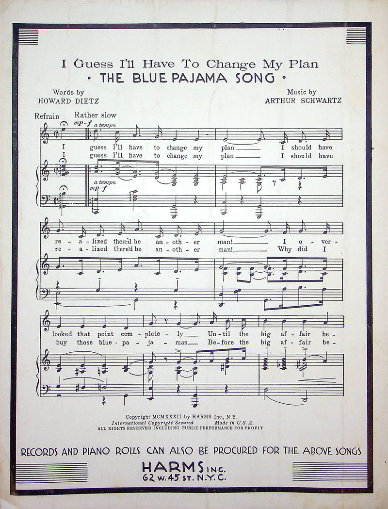 Sheet Music Let's Put Out The Lights And Go To Sleep Rudy Vallee Herman Hupfeld 3