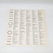 Julio Iglesias Non Stop LP Record Columbia 1988 OC 40995 IN SHRINK 6