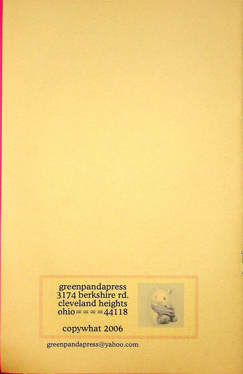 Zine Tommy Of The Two Cakes Or No Sweet Tooth 2006 Bree DIY Culture Cleveland OH