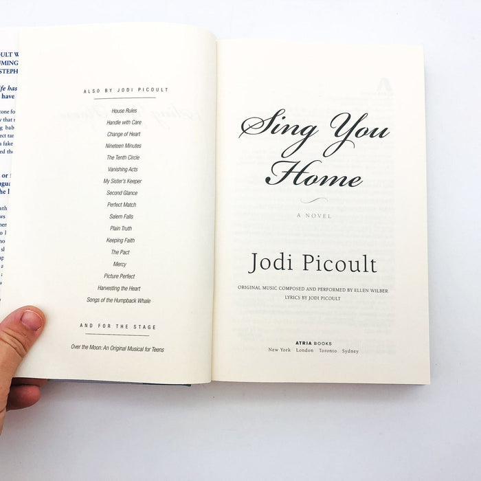 Sing You Home HC Jodi Picoult 1996 Lesbian Couple Reproductive Law 1st Edition 8