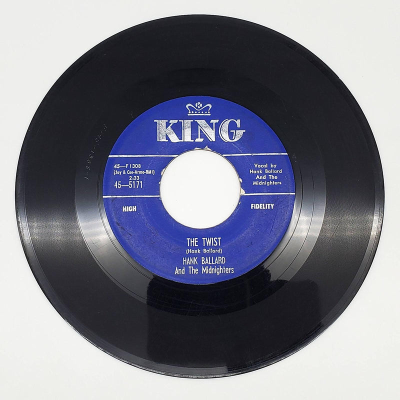 Hank Ballard Teardrops On Your Letter 45 RPM Single Record King Records 1959 2