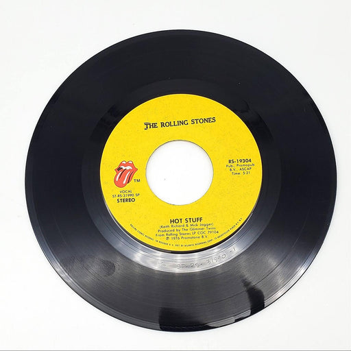 The Rolling Stones Hot Stuff / Fool To Cry Single Record 1976 RS-19304 2