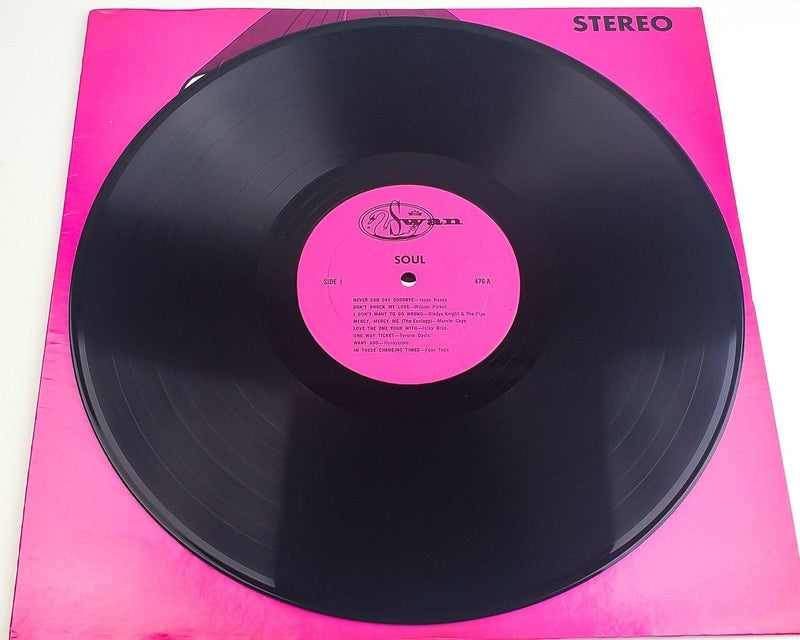 Super Soul Hits 33 RPM LP Record Swan Isaac Hayes, W. Pickett, Aretha Franklin 5