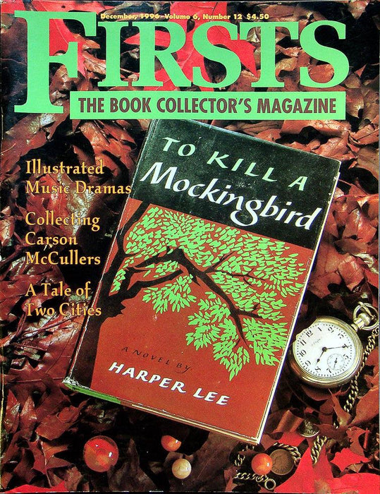 Firsts Magazine December 1996 Vol 6 No 12 Collecting Carson McCullers 1