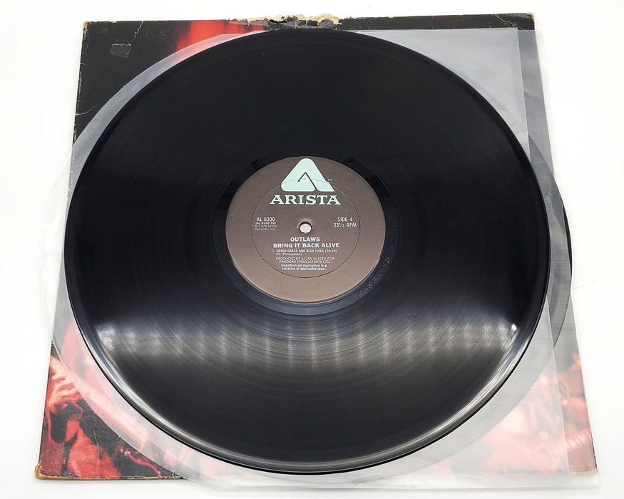 Outlaws Bring It Back Alive 33 RPM Double LP Record Arista 1978 AL 8300 8
