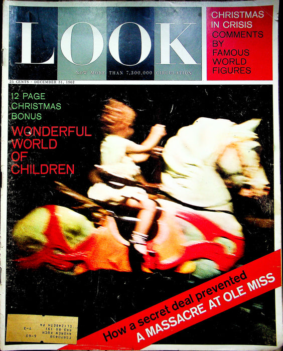 Look Magazine December 31 1962 Sister Jean Marie Catholic Massacre At Ole Miss 1