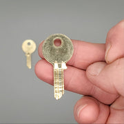 5x Yale RN10 Key Blanks PARA Keyway Nickel Silver 6 Pin NOS 2