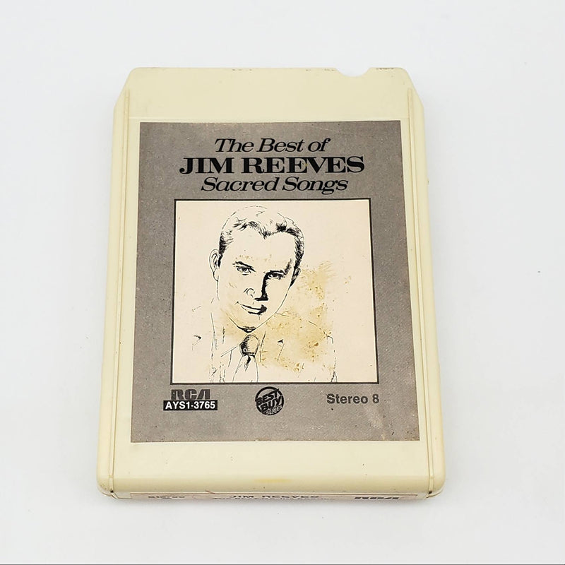 The Best Of Jim Reeves Sacred Songs 8-Track Tape Album RCA