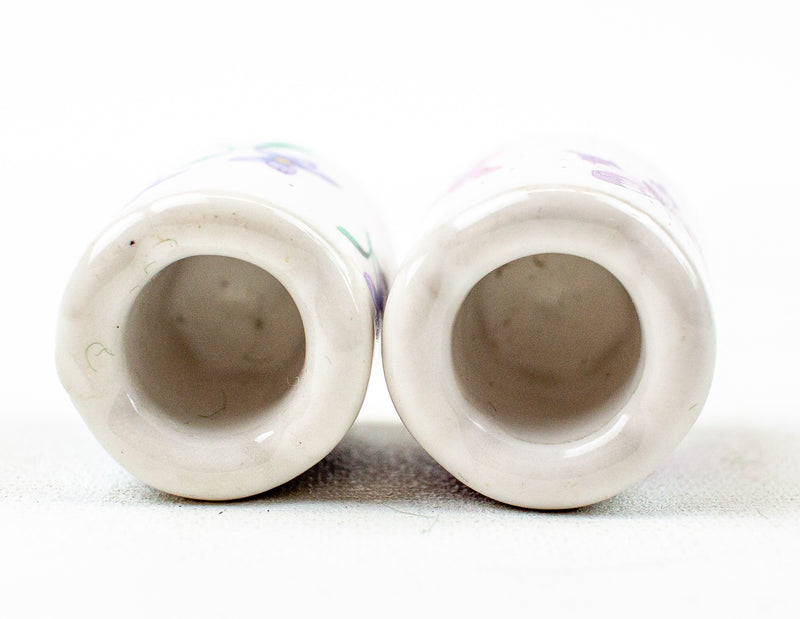 Vintage Russ Miniatures - Bell and Candle Holders | Made in Taiwan
