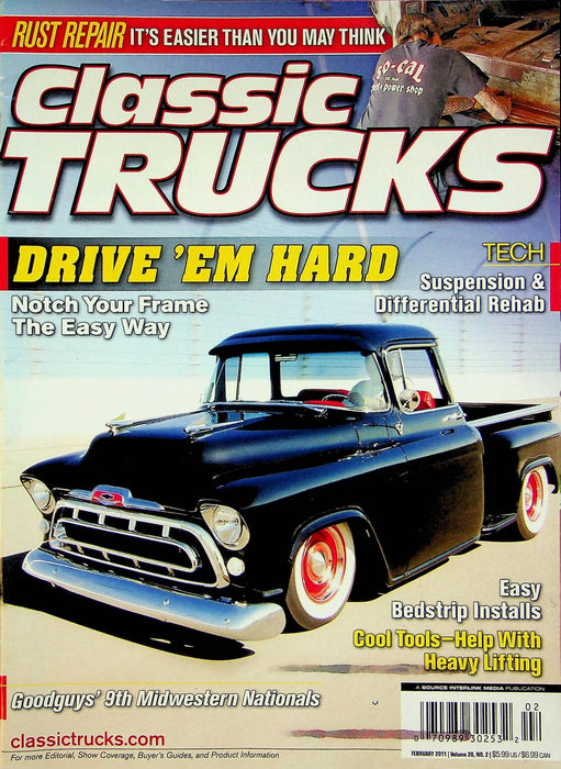 Classic Trucks Magazine February 2011 Vol 20 No 2 Notch Frame Suspension Rehab