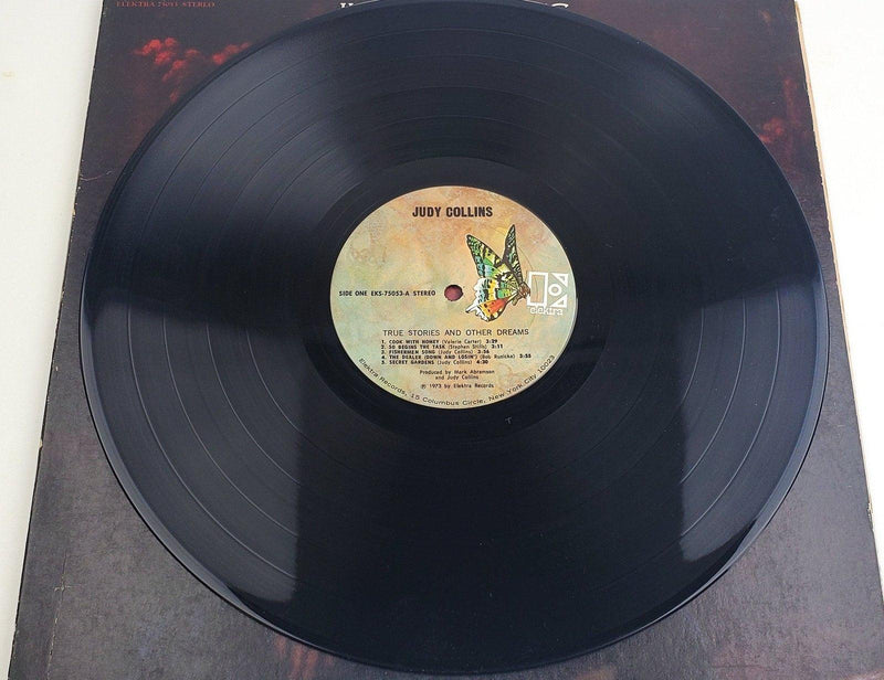 Judy Collins True Stories And Other Dreams 33 RPM LP Record Elektra 1973 6