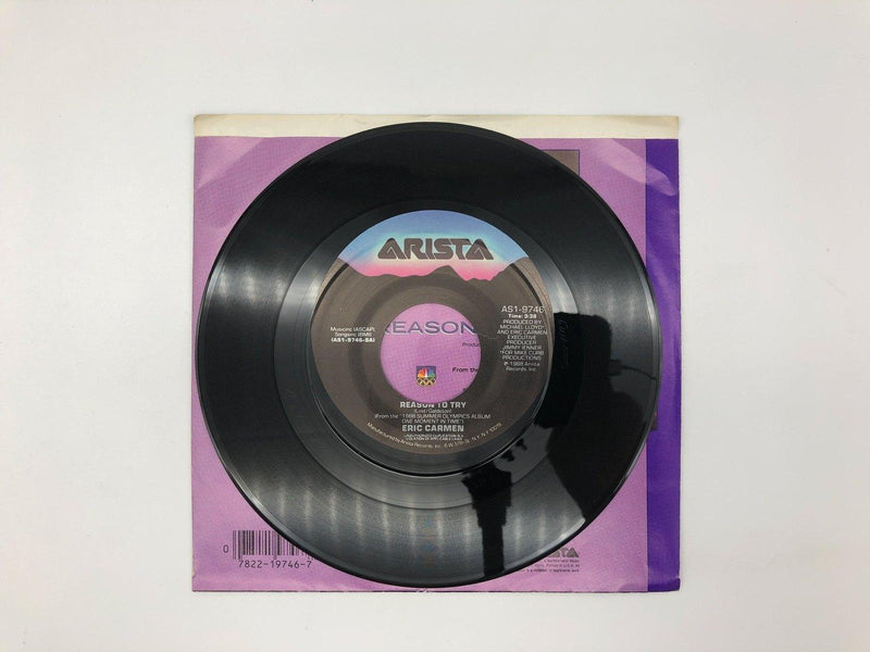 Eric Carmen Reason To Try Record 45 Single AS1-9746 Arista 1988 Summer Olympics 3