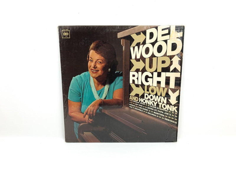 Del Wood Upright Low Down and Honky Tonk Record 33 RPM LP CL 2539 Columbia 1966 2
