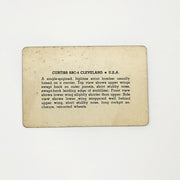 WW2 Airplane Identification Flash Card Curtiss SBC-4 Cleveland Scout Bomber 4